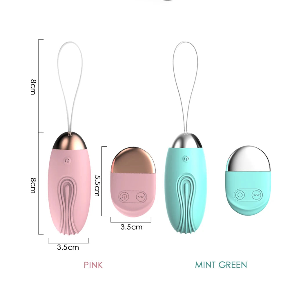 Jouets sexuels pour femme, télécommande sans fil, œuf vibrant 10 vitesses, stimulateur de clitoris, boule de massage vaginale, vibromasseurs point G