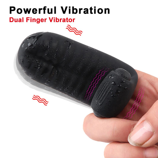 Jouets sexuels pour femmes, vibromasseur à 2 doigts, stimulateur de clitoris et de point G, masseur vaginal, orgasme, masturbateur lesbien, produits érotiques