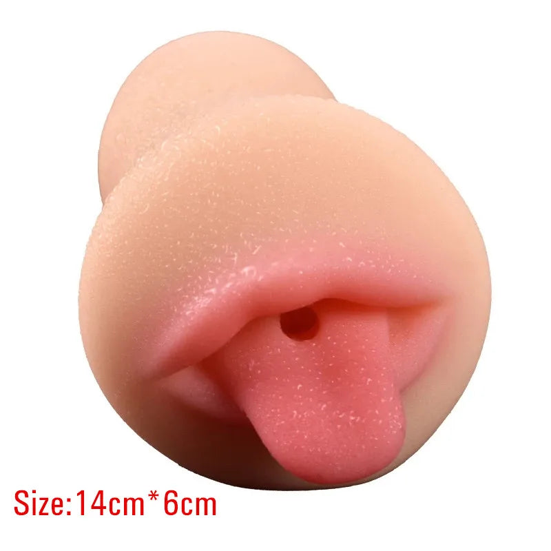 Sex Toys for Men 4D Realistic Deep Throat Male Masturbator Silicone Artificial Vagina Mouth Anal Erotic Oral Masturbation Cup 18