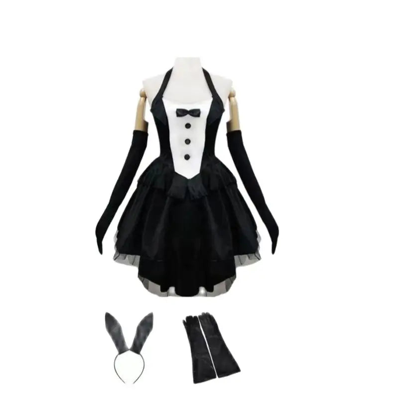 Halloween Sexy Women Bunny Girl Costume Nightclub Party Tuxedo Rabbit Girl swallow-tailed coat Cosplay Fancy Dress