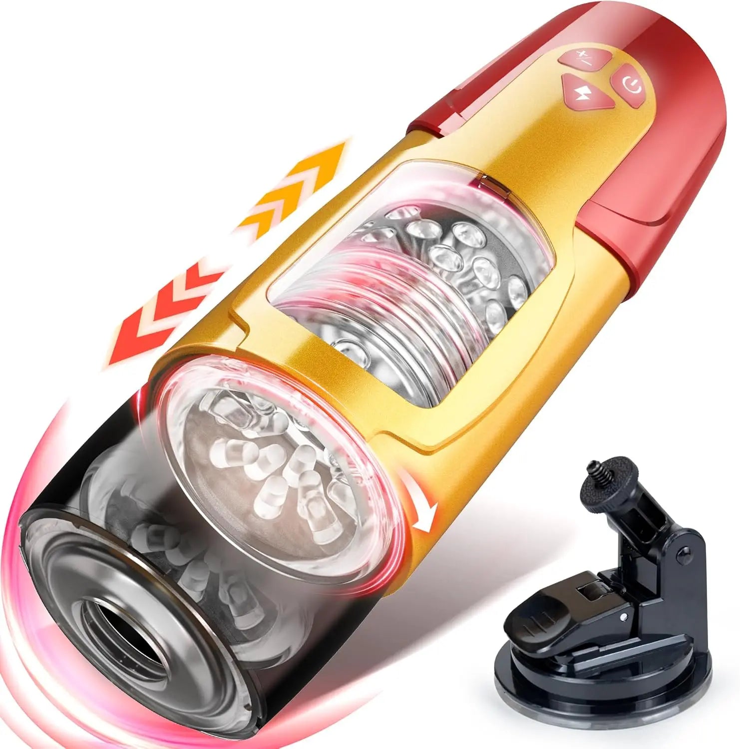 Sex Toys for Men Automatic Masturbator Electric Thrusting Rotating Masturbation Cup Pocket Pussy Sex Machines with Suction Cup