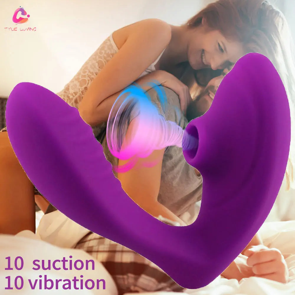 Stimulateur Clitoridien — Fonction Succion & Vibration