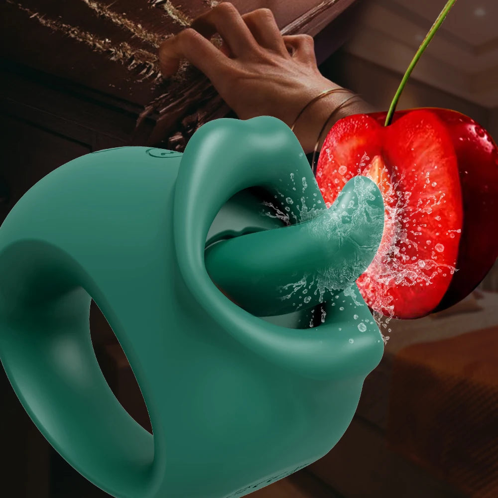 Sex Toys Vibrator Tongue Licking Nipple Vagina Stimulator Massager Masturbation Tools Women Couple Sex Toys Penetration Vibrator