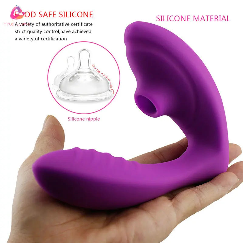 Stimulateur Clitoridien — Fonction Succion & Vibration