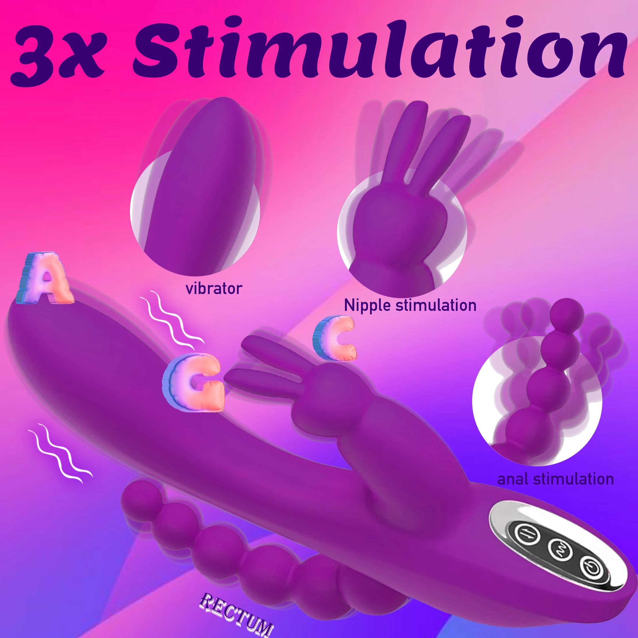 Adult Toys 3-in-1 SexToy